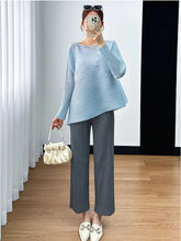 HEYFANCYSTYLE Women's Fluid Pleated Luxury Co-ord Set